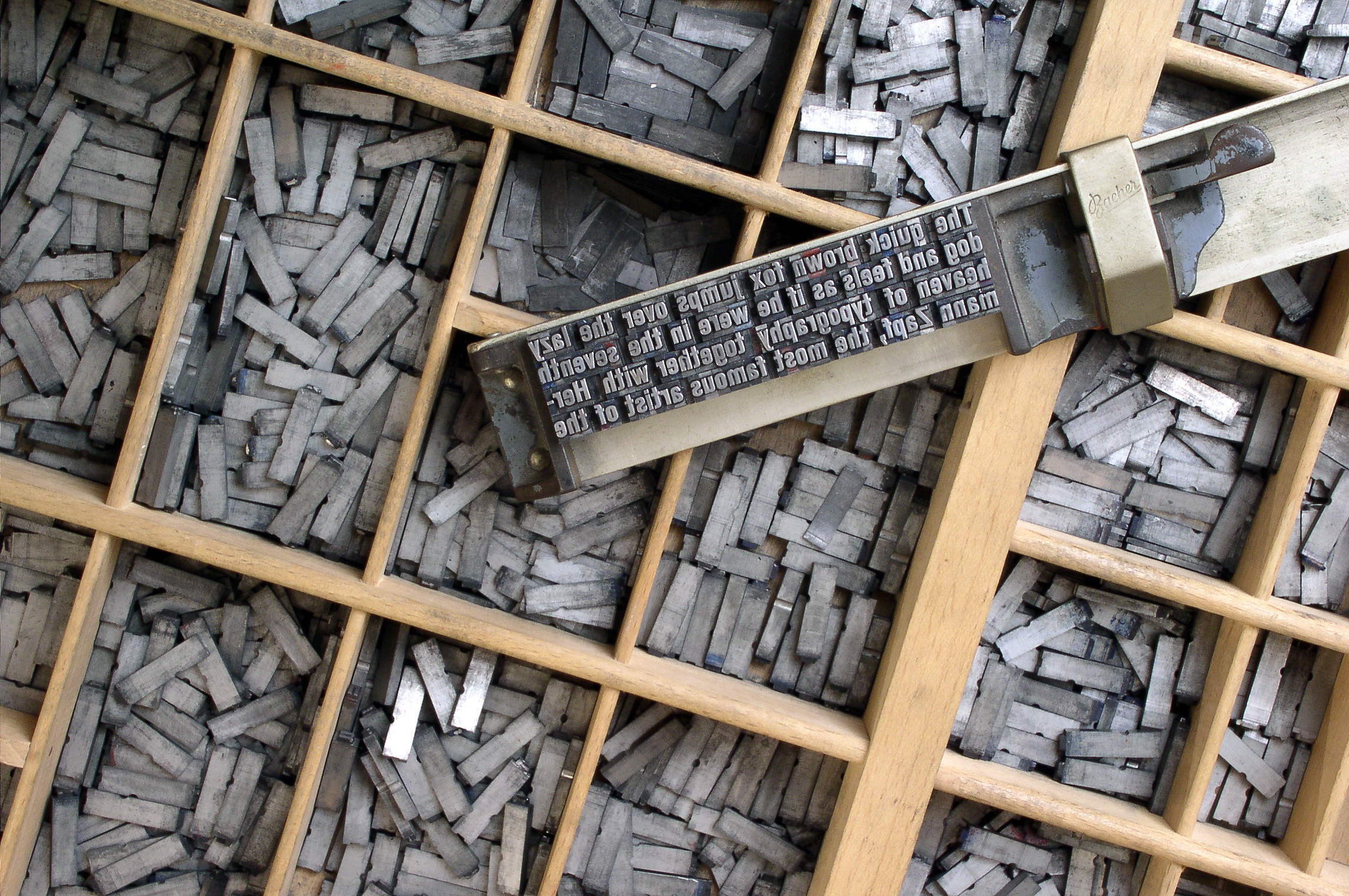 It’s probably something you don’t think about. But the words you are reading right now are written in a “typeface.” The letters are produced in a particular style—and hopefully the typeface is easy to read. Tens of thousands of typefaces exist today, but they are all inventions that originated with the early movable type of the Renaissance.  (Image via Wikipedia) 